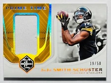 2018 Limited Football JuJu Smith-Schuster Prime Time Patch /50 Steelers