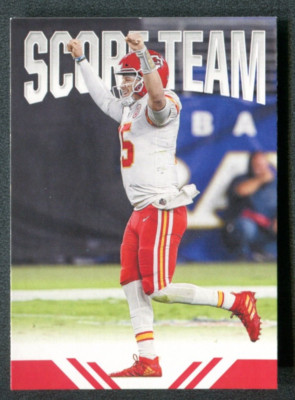2021 Score Score Team #1 Patrick Mahomes II Foil Error A50 131