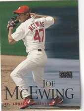 FREE SHIPPING-MINT-2000 Skybox Joe McEwing #94 CARDINALS