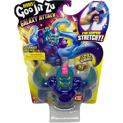 New Heroes Of GOO JIT ZU 2021 GALAXY ATTACK SATURNAUT Rare Limited Edition Toy