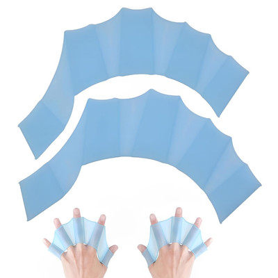 1 Paar Hand Paddles Schwimmen, Handpaddel zum Schwimmen, Schwimm-Paddel Five Fin