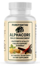 AlphaCore Natural Formula Supplement for Vitality & Energy, 60 Tablets