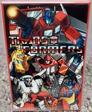 Transformers 2"x3" Fridge Locker MAGNET Image 2