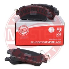 MASTER-SPORT Bremsbeläge Bremsbelegsatz vorne passend für Mazda 2 DJ DL