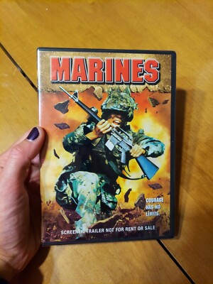 Marines Screener Trailer Courage Has No Limits BRAND NEW FACTORY SEALED