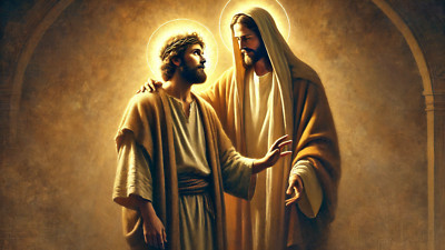 Plaque métal  Jésus Christ  30 X 20 CM