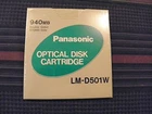 (5) Panasonic Optical Disk Cartridge 940 MB LM-D501W, Double Sided, New & Sealed
