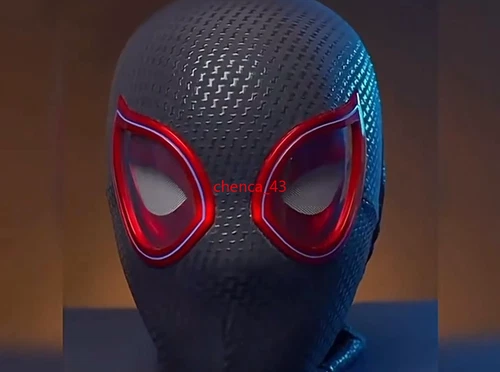 US!!! Miles Morales Spider Man Mask Moving Arachno Eyes with Remote Ring Control - Picture 4 of 23