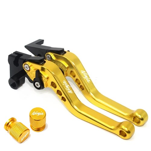Short Clutch brake levers For Kawasaki Ninja ZX-6R 2007-2018 ZX-10R 2006-2015 - Picture 19 of 21