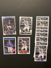 2023 Topps EZEQUIEL TOVAR 12 card rookie LOT RC series 2 chrome update holliday