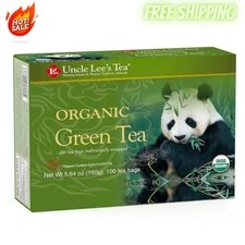 Uncle Lee's Tea Organic Green Tea 100 Bag(S)