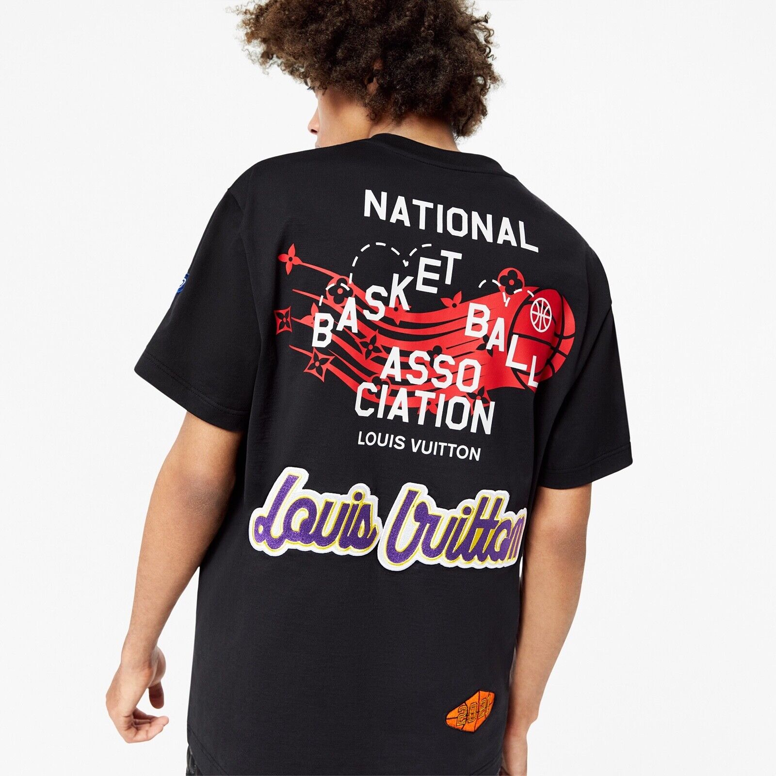 vuitton basketball shirt