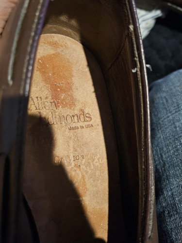 Allen Edmonds braune Lederschuhe 11B - Bild 5 von 7