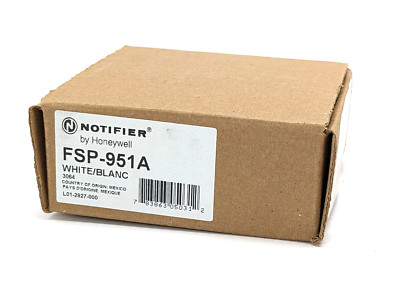 NOTIFIER BY HONEYWELL FSP-951A (WHITE) SMOKE DETECTOR *NEW*