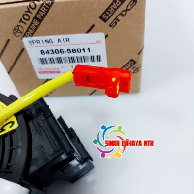 84306-58011 Toyota Cable Sub-assy Spiral 8430658011 Genuine OEM