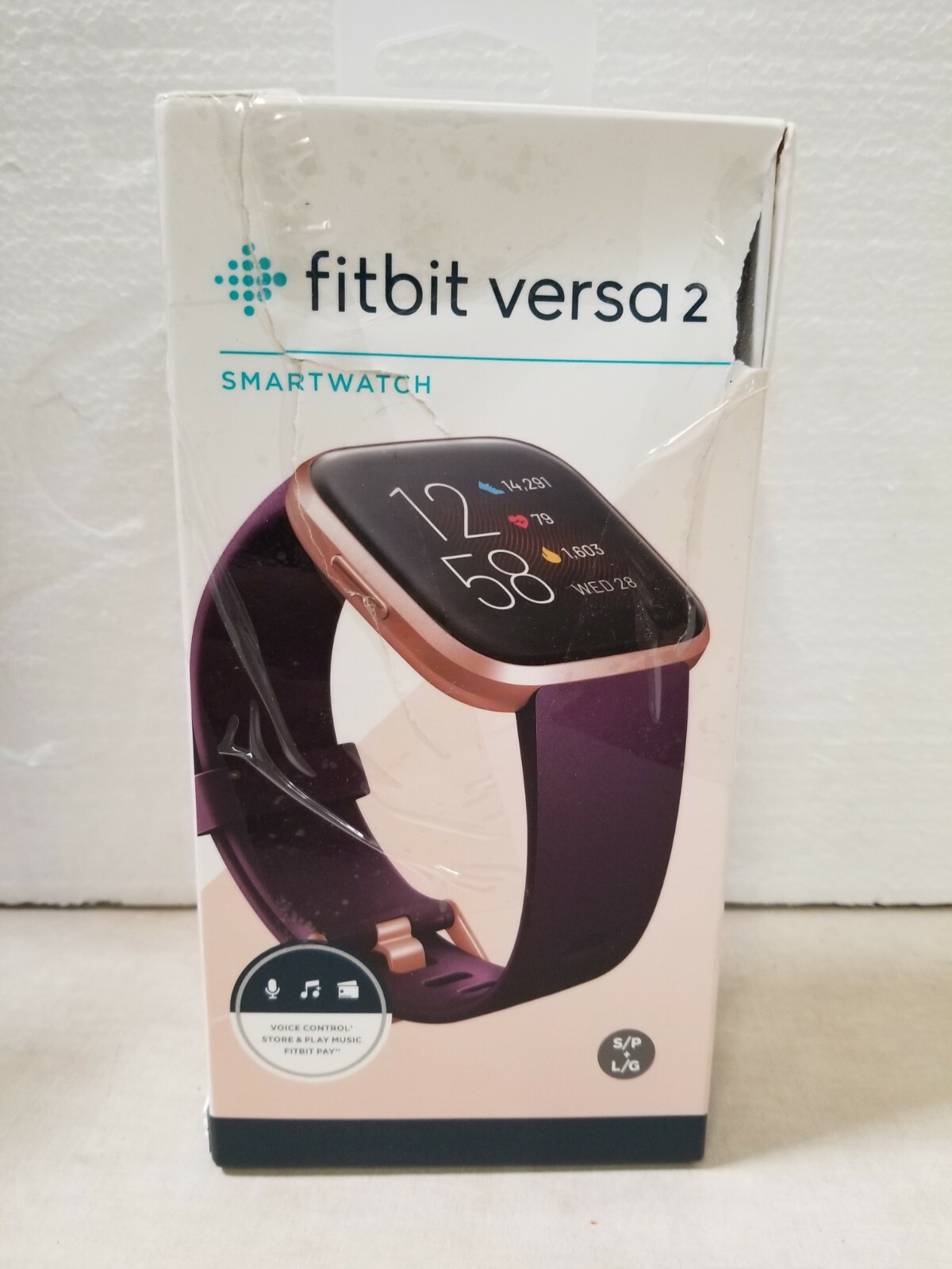 fitbit versa 2 box