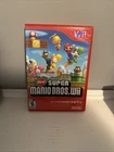 New Super Mario Bros. Wii (Nintendo Wii, 2009) Complete CIB Tested