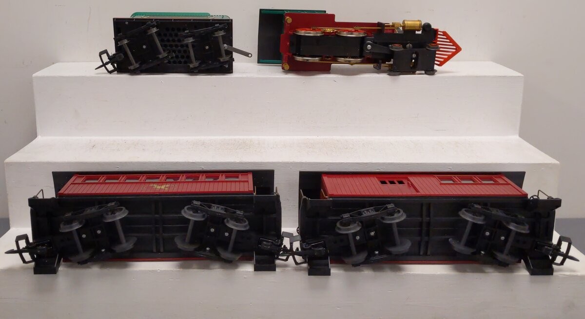 Kalamazoo 18601-2 G Scale Train Set Engine 4-4-0 MCRR Mountain Central Railroad