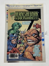 Heroes Reborn The Return 4 Color Separation Films 3M Comic Cover Production Art