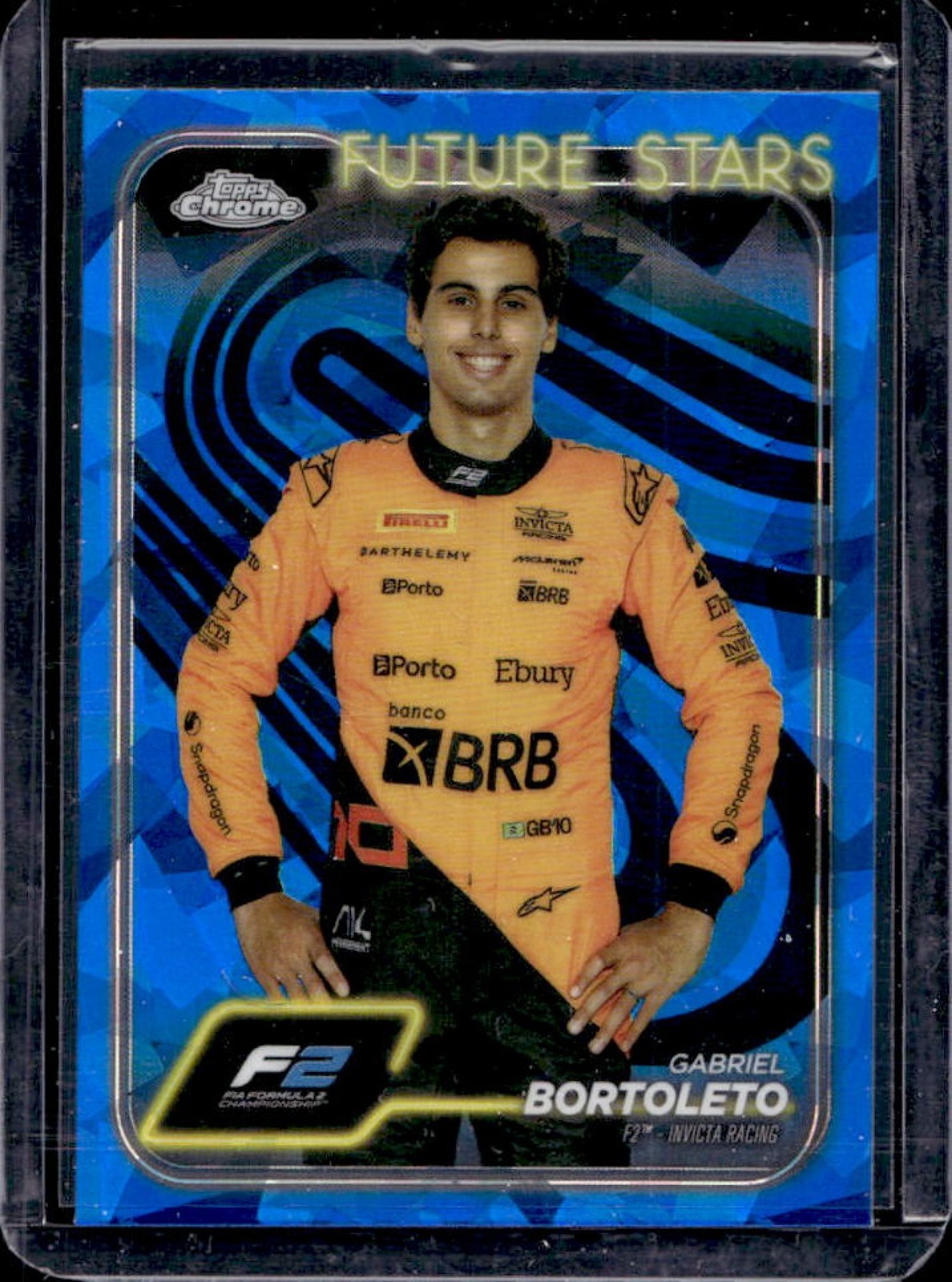 2024 Topps Chrome Sapphire F1 Gabriel Bortoleto #28