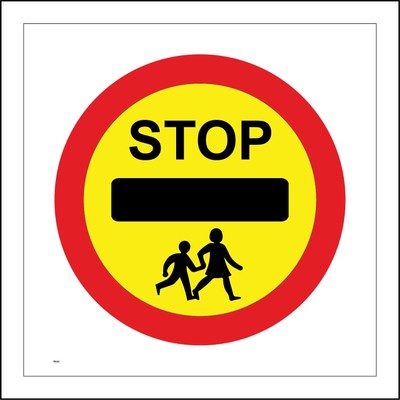 Children Crossing Signs For Safety And Decor In Vibrant Styles