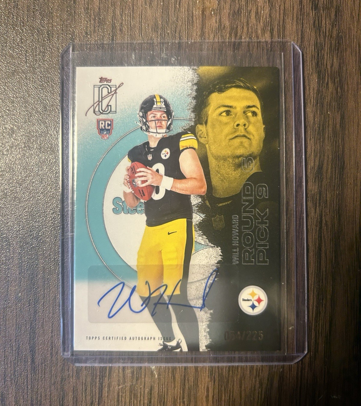 2025 Topps Signature Class Will Howard Rookie Auto /225