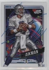 2024 Topps Cosmic Chrome White Hole Refractor Troy Aikman #25 HOF