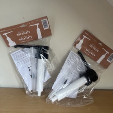 Monin Syrup Pump 15ml Syrup Pump Dispenser for Syrup Bottle X2 New Sealed In Bag