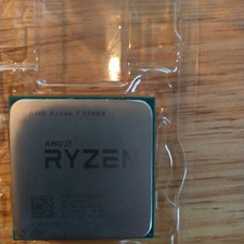 AMD Ryzen 7 2700X 3.7 GHz 8-core 16-thread CPU Desktop Processor Wraith Prism