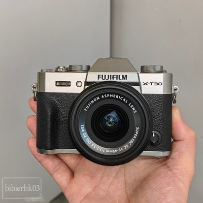Fujifilm X-T30 26.1MP Mirrorless Digital Camera with Fuji 15-45mm f/3.5-5.6 Lens