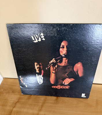 Sonny & Cher Live LP Vinyl Record 1971 Album KS 3654 Plays Well