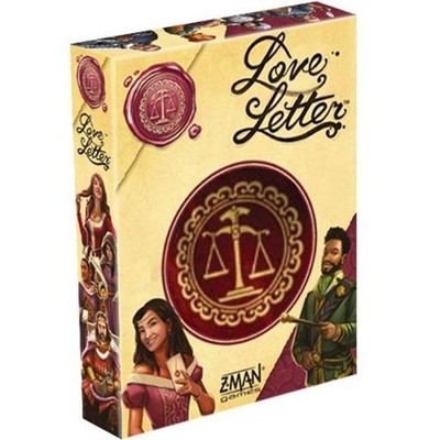 LOVE LETTER Ausgabe Eco Box IN ITALIENISCH Brettspiel ASMODEE Alter 10+