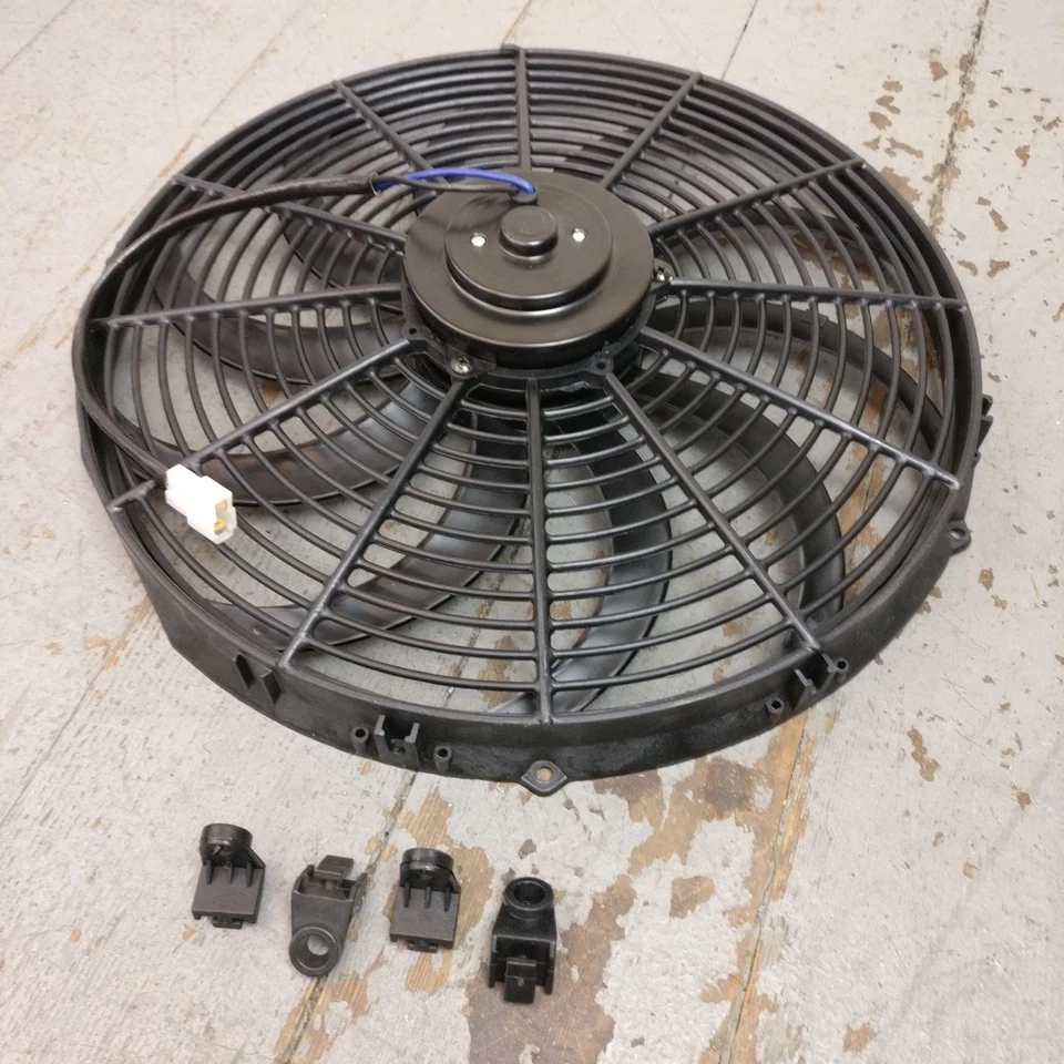 Ford Pinto 1979 16 pulgadas Super Duty ventilador radiador garantía carreras refrigeración moderno Foto 2 de 4