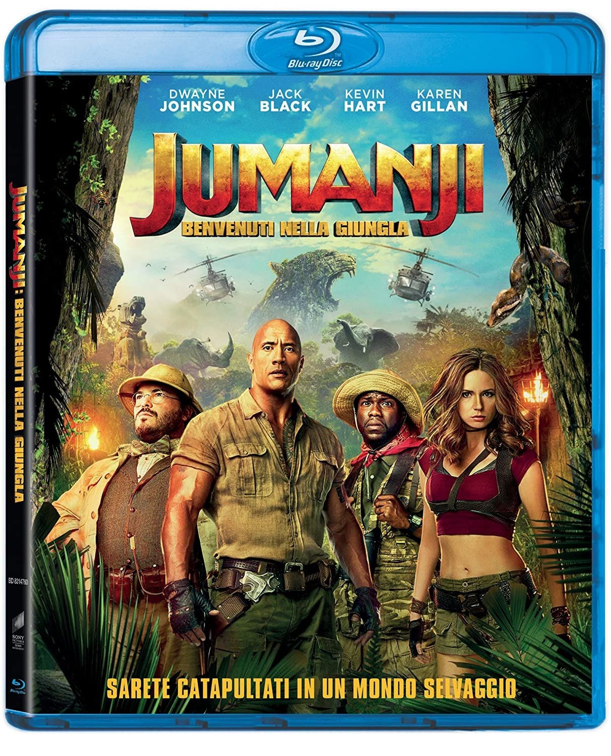 Blu-Ray Jumanji: Benvenuti Nella Giungla
