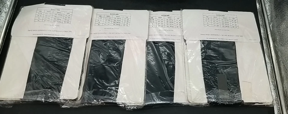 Lote de 4 pantimedias transparentes Berkshire Queen todo el día talla 1-2X negras Foto 2 de 2