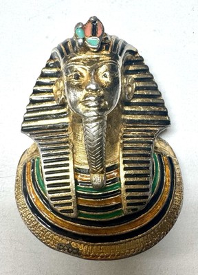 Vintage Eisenberg Egyptian Revival King Tut Pendant