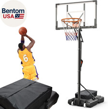 Basketball Hoop Outdoor 10 FT Height Adjustable Basketball Goals Systems Portabl