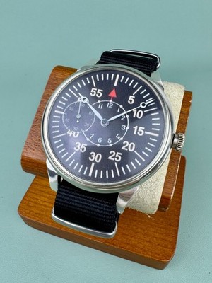 Molnija 3602 Pilot Aviator navigator Mechanical Lagre Wriswatch Vintage Men Ussr