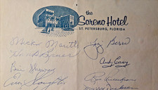 1958 New York Yankees SIGNED Sheet 24 Sigs JSA COA Mickey Mantle Yogi Berra