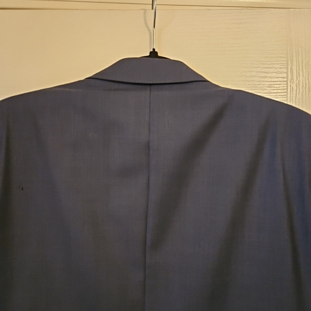 HUGO BOSS Mens Navy Blue Slim Fit Blazer Jacket Size Large (Small Fitting) NEW thumbnail 10