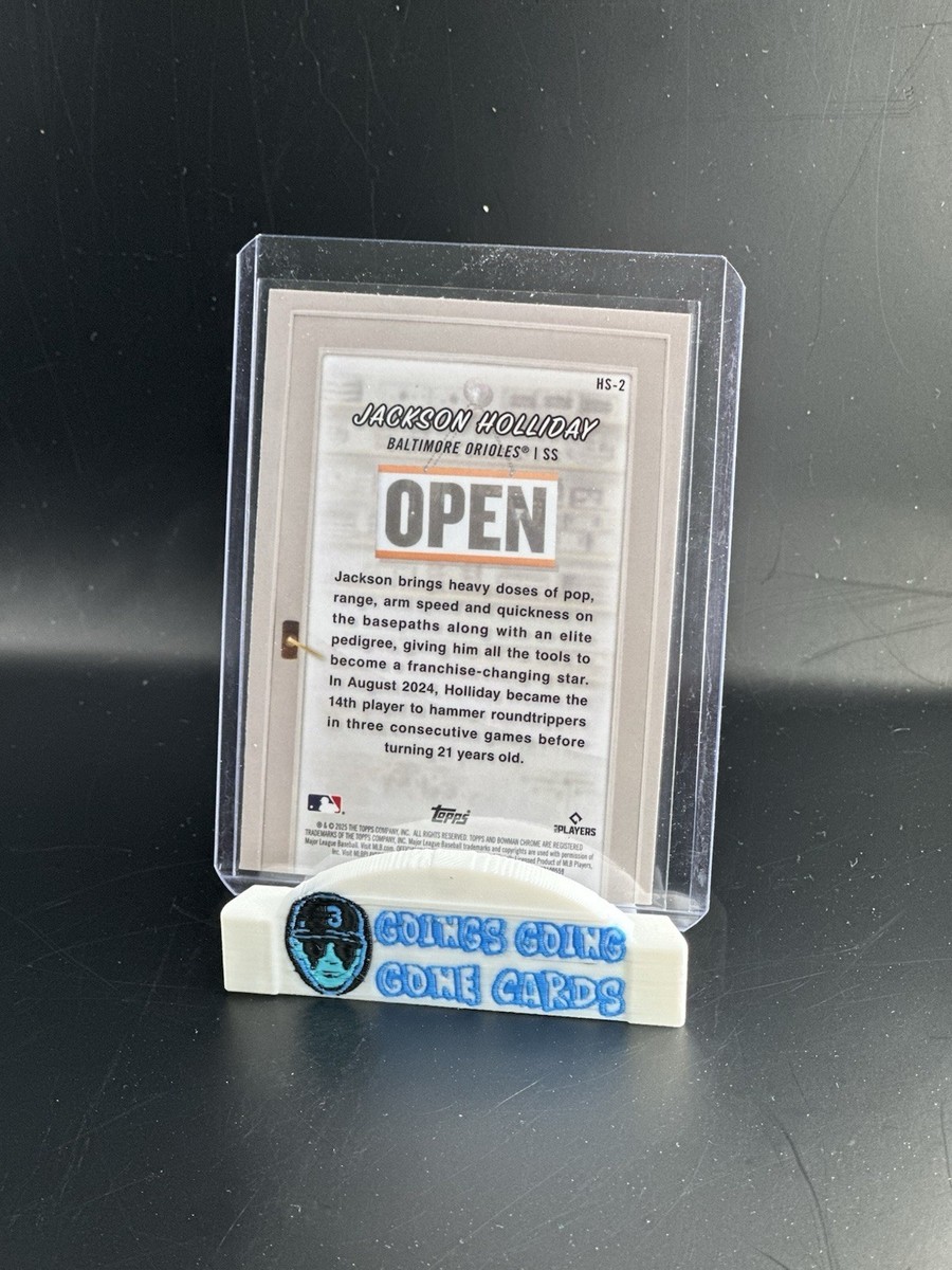 ジョンウォン holiday 2025 Bowman Jackson Holliday Holiday's Open All Year Card's