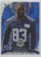 2022 Mosaic Rookies Redemption Pack Blue Sparkle Prizm SP Dareke Young #349 0g9