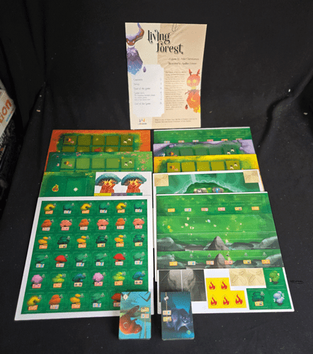 Living Forest Strategy Board Game Ludonaute Games Complete Unpunched - Picture 3 of 4