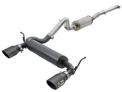 Exhaust System Kit FOR 2012-2015 Jeep Wrangler 3.6L V6 GAS DOHC