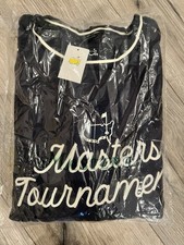 2026 Masters Tournament Navy Script Crewneck Sweatshirt Golf Pullover LARGE L