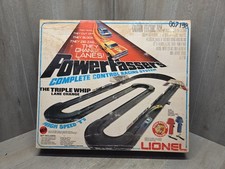 70s Lionel Triple Whip Lane Change Car Race Track Set POWER PASSER Untested 1977
