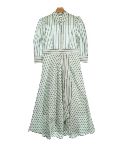 La boutique BonBon Dresses GreenxPurplexWhite(Stripe Pattern) 2200708063040
