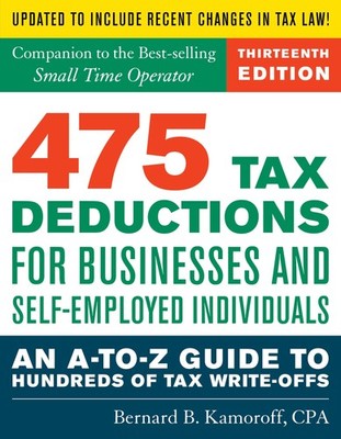 475 Tax Deductions for Businesses and Self-Employed Individuals: An A-to-Z G...