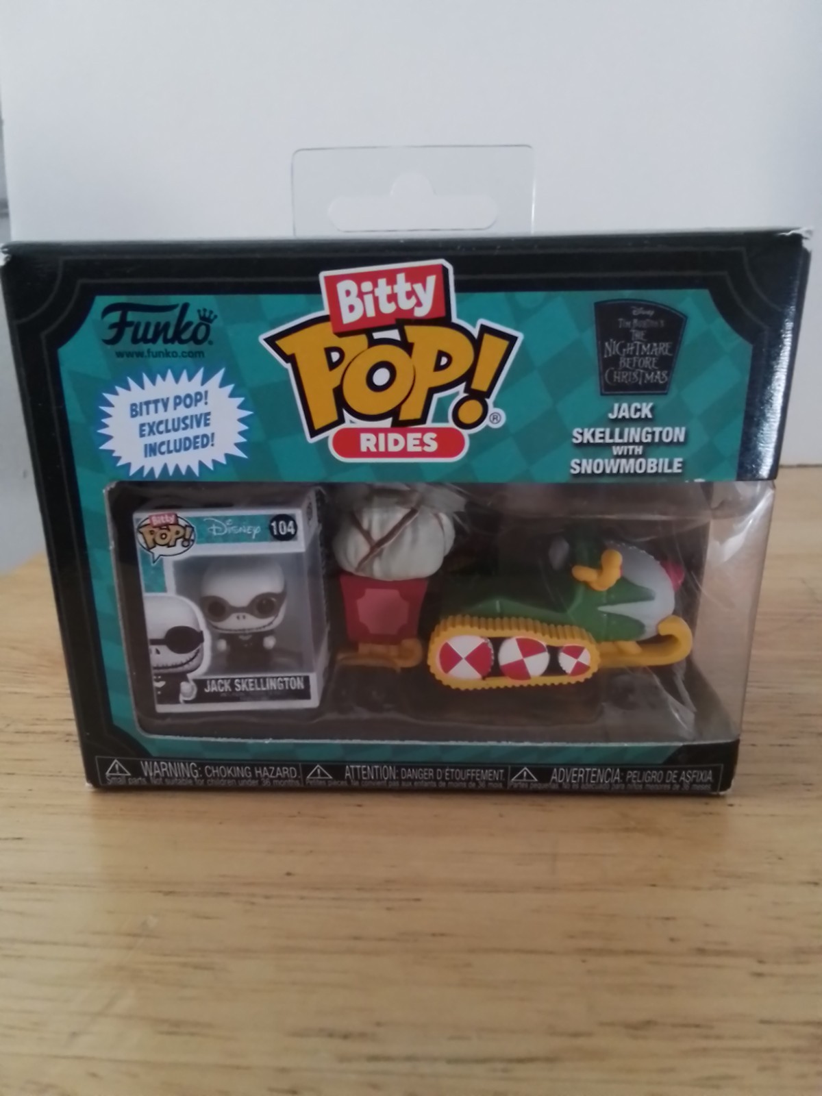 Funko Multiple: Disney - Jack Skellington with Snowmobile