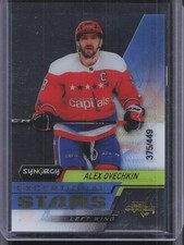 2020-21 Upper Deck Synergy #ES-15 Alex Ovechkin Exceptional Stars Gold #/449